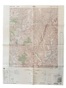 NIMA Military Topographic Map of CHITRAL, PAKISTAN 2004
