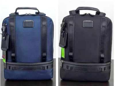 HOT Tumi Alpha Bravo Dover Backpack Blue TUMI Alpha Bravo