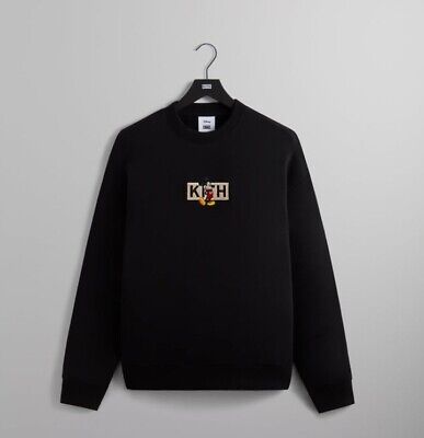 Kith x Disney Mickey & Friends Mickey Classic Logo Crewneck Kith x Disney Mickey & Friends Mickey Classic Logo Crewneck