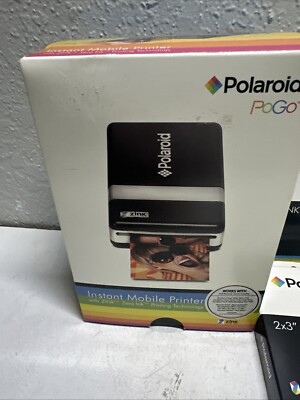 Polaroid CZA-10011B PoGo Instant Mobile Thermal Printer - Black