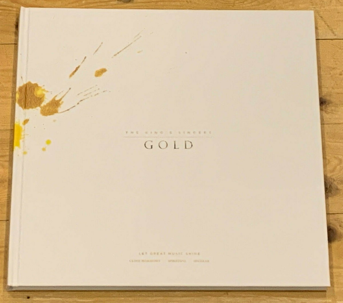 THE KING´S SINGERS Gold Special Hand-Signed Premium Deluxe 3 CD