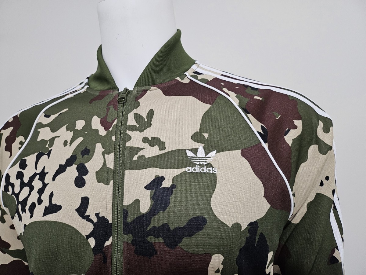 adidas CAMO SST TRACK TOP ジャケット　O  カモフラ 楽天市場】アディダス adidas ジャージー ジャケット メンズ