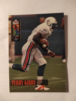 Tradingcard Football NFL Terry Kirby Miami Dolphins Classic Games 1994