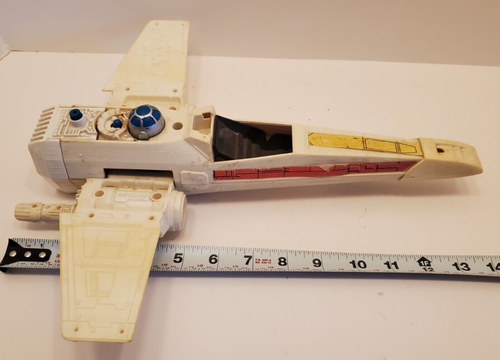 Vintage Star Wars X-Wing Fighter 1978 Kenner Originale INCOMPLETO - VEDI FOTO! - Foto 16 di 16