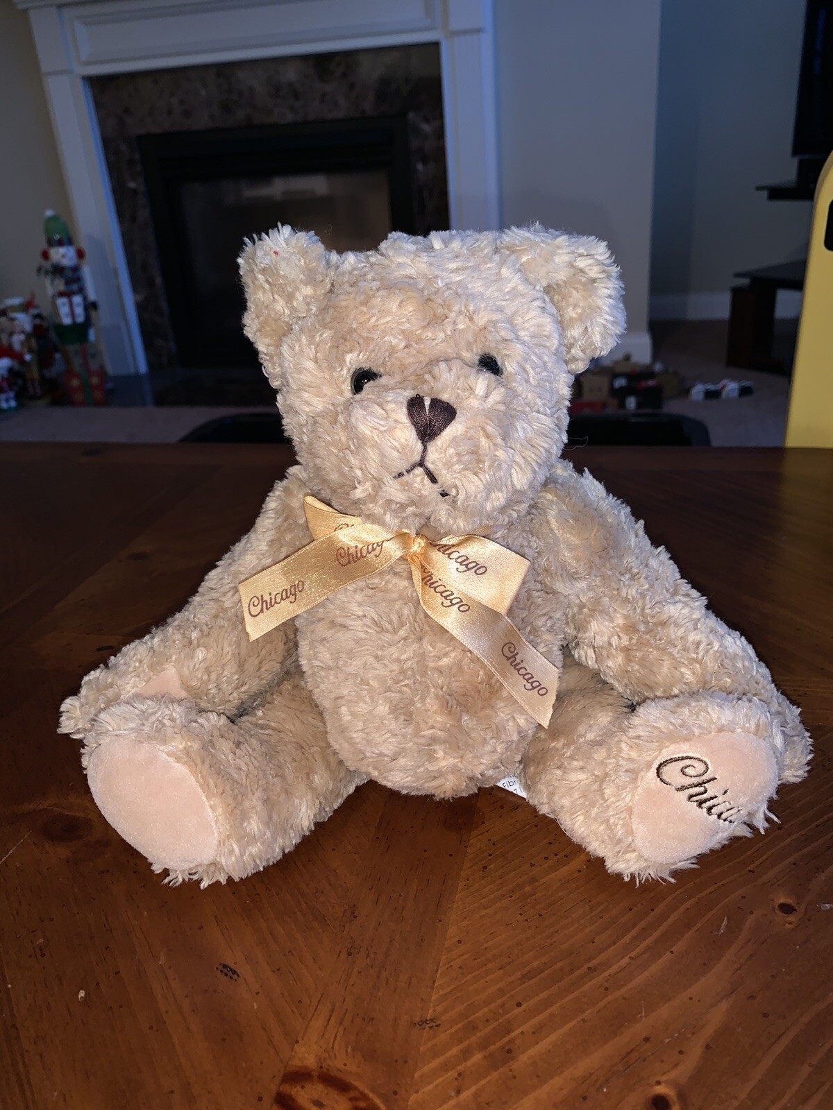teddy bear with music box