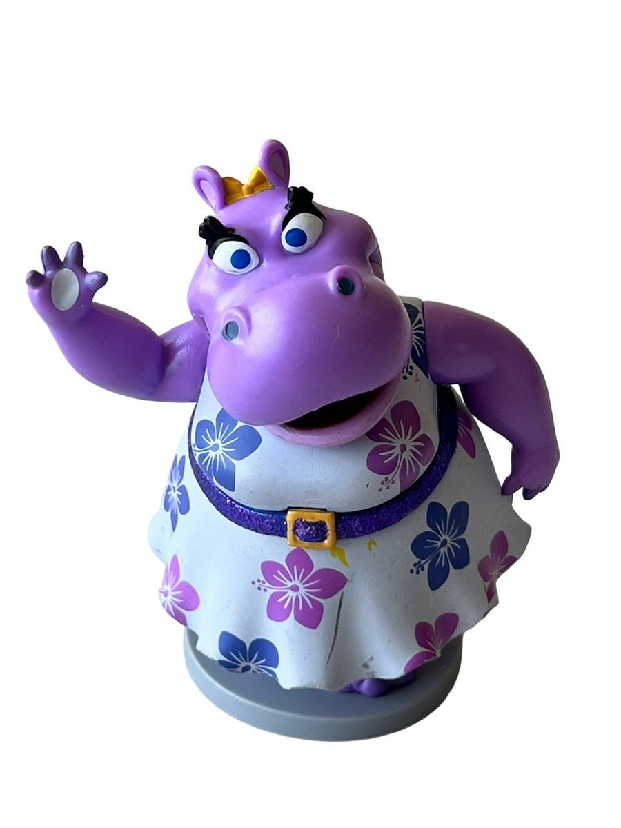 Disney Hilda Hippo Hippopotamus Happy Helper 4” Cake Topper Toy
