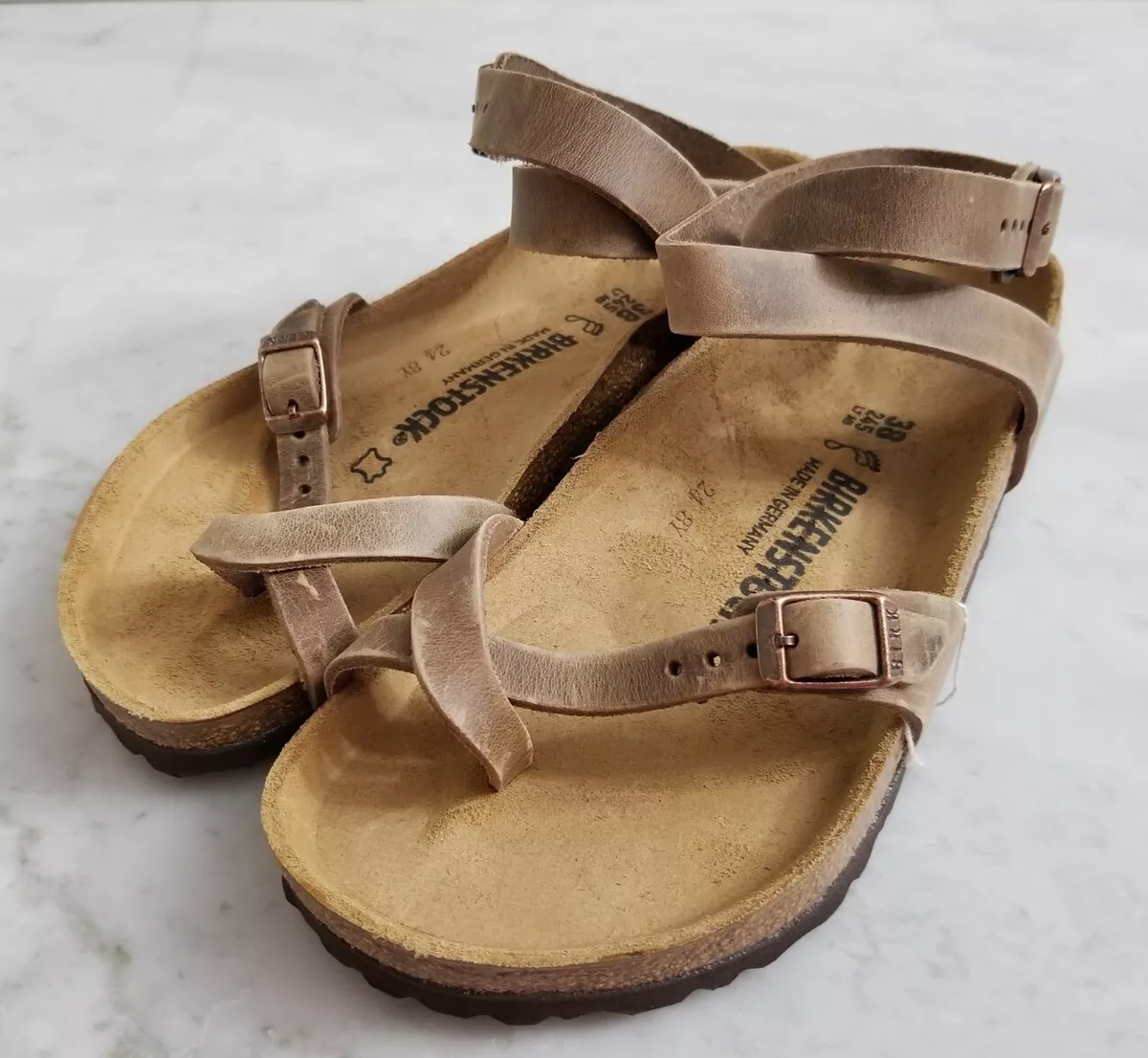 Birkenstock, Shoes, Up Cycled L V Birkenstock Size 38