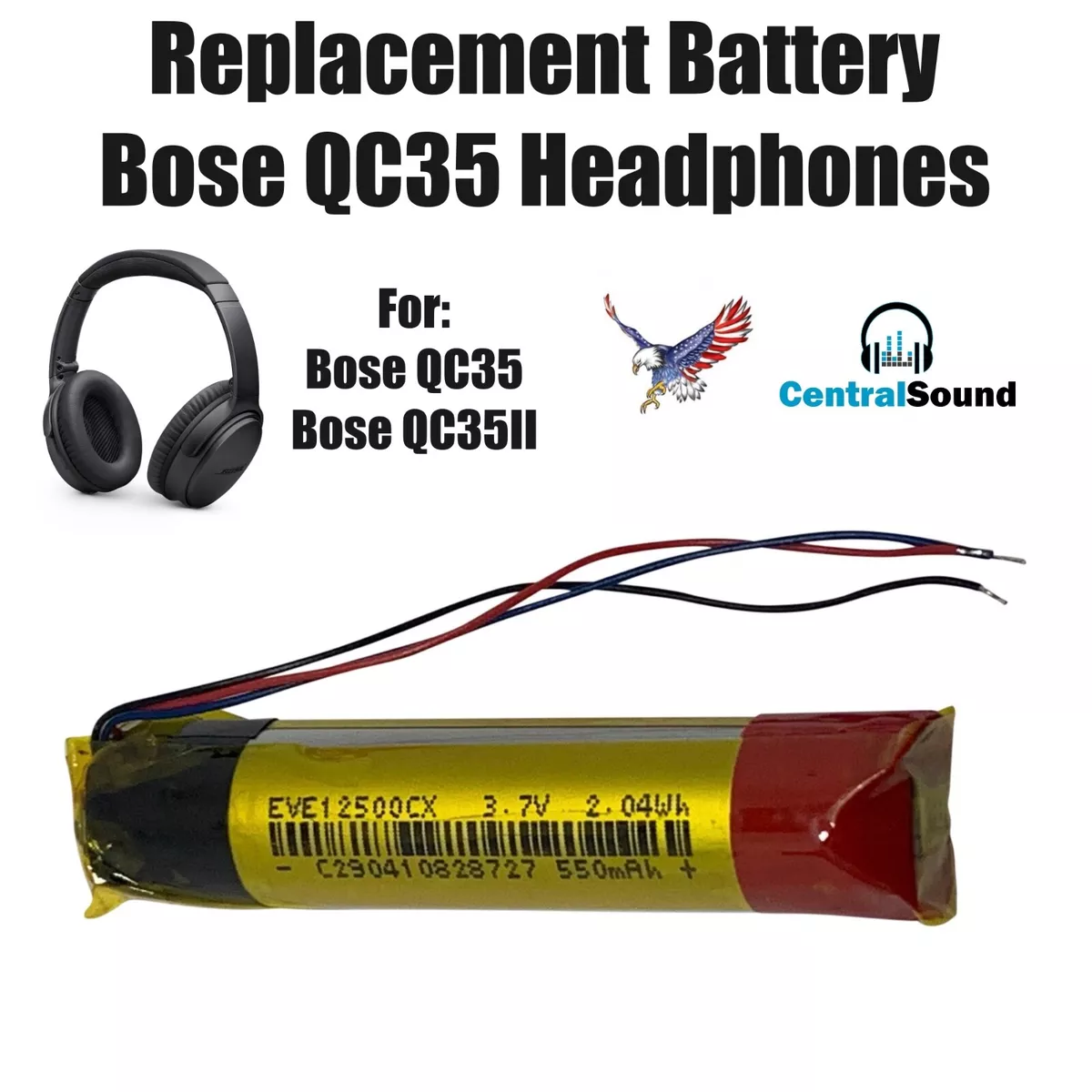 NEW Battery Part QuietComfort 35 QC35 QC35 II Bose Headphones eBay