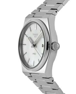 New Tissot PRX 35mm White Mother of Pearl Women's Watch T137 New Tissot PRX 35mm White Mother of Pearl Women's Watch T137