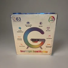 Wireless Fast Charging  Smart Light  Alarm Clock Speaker  Machine