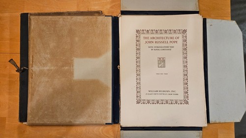 The Architecture of John Russell Pope Vintage 1920s 3-Volume Set William Helburn - Picture 6 of 15