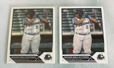 Moises Ballesteros 2023 Topps Pro Debut #PDC-166 Chrome & Base