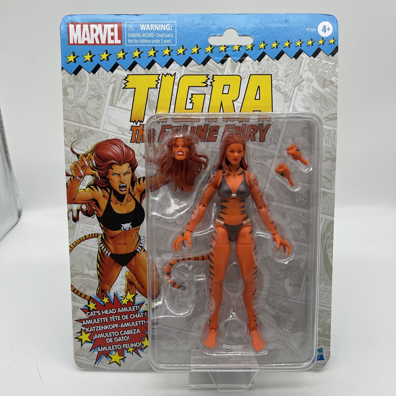 Marvel Legends Series Avengers 6-inch Scale Marvel’s Tigra Action Figure Toy