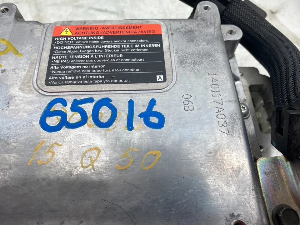 ⭕ 2014-2017 Infiniti Q50 Hybrid Sedan Battery Inverter Converter OEM 291A0-4GA1A - Imagem 3 de 4