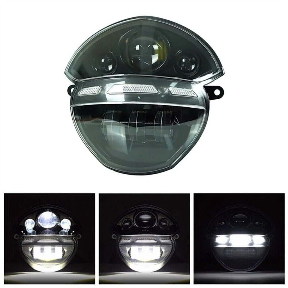 Reemplazo para Ducati Monster 796 2011-2014 Faro Delantero LED Faro Lámpara Foto 4 de 4