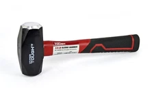 Hyper Tough 2.5 lb Small Sledge Hammer, Fiberglass Handle with Comfort Grip