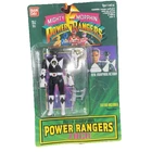 Vintage Mighty Morphin Power Rangers Black Ranger Zack Auto Morphin 5” Figure