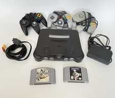 Original Nintendo 64 Console Bundle - Tested  Fully Controllers  Games