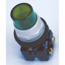 Eaton Ht8bg Pilot Light Lens, 30Mm, Green, Plastic