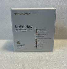 1 PACK Nu Skin Pharmanex LifePak Nano 60 Packets Exp 07/2027 New Sealed