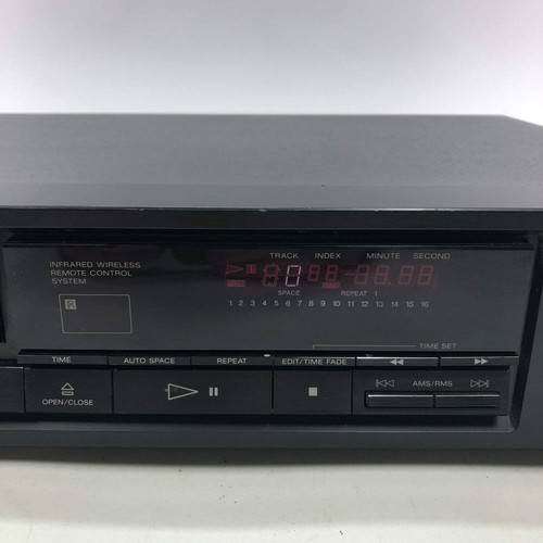 Lettore CD Compact Disc Sony CDP-470 rotto testato vintage"vassoio disco non si apre" - Foto 3 di 11