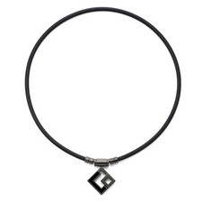 Colantotte Magnetic Necklace TAO AURA Matte Black Black LL Size 51cm New Colors