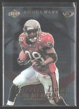 1999 Collector's Edge Advantage Shockwave Warrick Dunn Tampa Bay Buccaneers