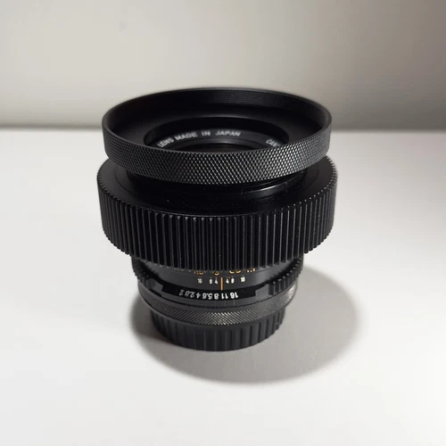 Canon FD 35mm F2 S.S.C (Concave) Cine Modded EF Mount