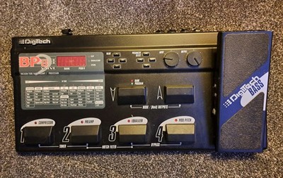 DigiTech BP8 Valve Vacuum Tube Bass Preamp/Prozessor