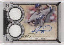 2018 Museum Collection Signature Swatches Dual Relic 257/299 Alex Wood Auto 6fs