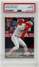 2018 Topps Now Shohei Ohtani #432 RC Los Angeles Angels PSA 10