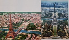 2 x PARIS Luftaufnahme Eiffelturm Frankreich ...