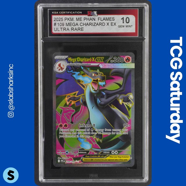 Mega Charizard X ex #109 (Phantasmal Flames)