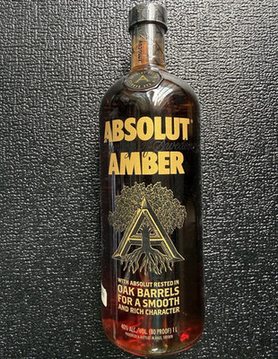 Absolut Vodka Amber sealed