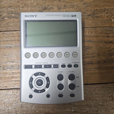 Genuine Sony (RM-AV3000) Multi Device Remote Control With Digital Display Screen