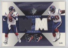 2004 SPx Winning Materials David Carr Andre Johnson #WM-CJ HOF b6s