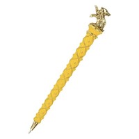The Noble Collection Harry Potter Gold-Plated Hufflepuff Pen - 8In ( (Us Import)