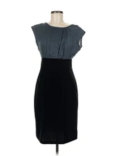 AB Studio Women Black Cocktail Dress 6