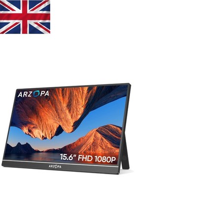 Leichter tragbarer 15,6 Zoll Full HD IPS Monitor für verbesserte Produktivität