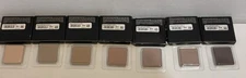 Lot Of 7-Inglot Freedom System Eye Shadow Soft Matte Squares /2.5g Each