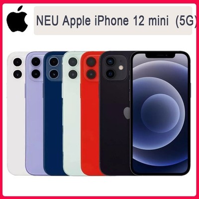 NEU Apple iPhone 12 mini (5G) 128GB/256GB Smartphone Ohne Vertrag Freigeschaltet