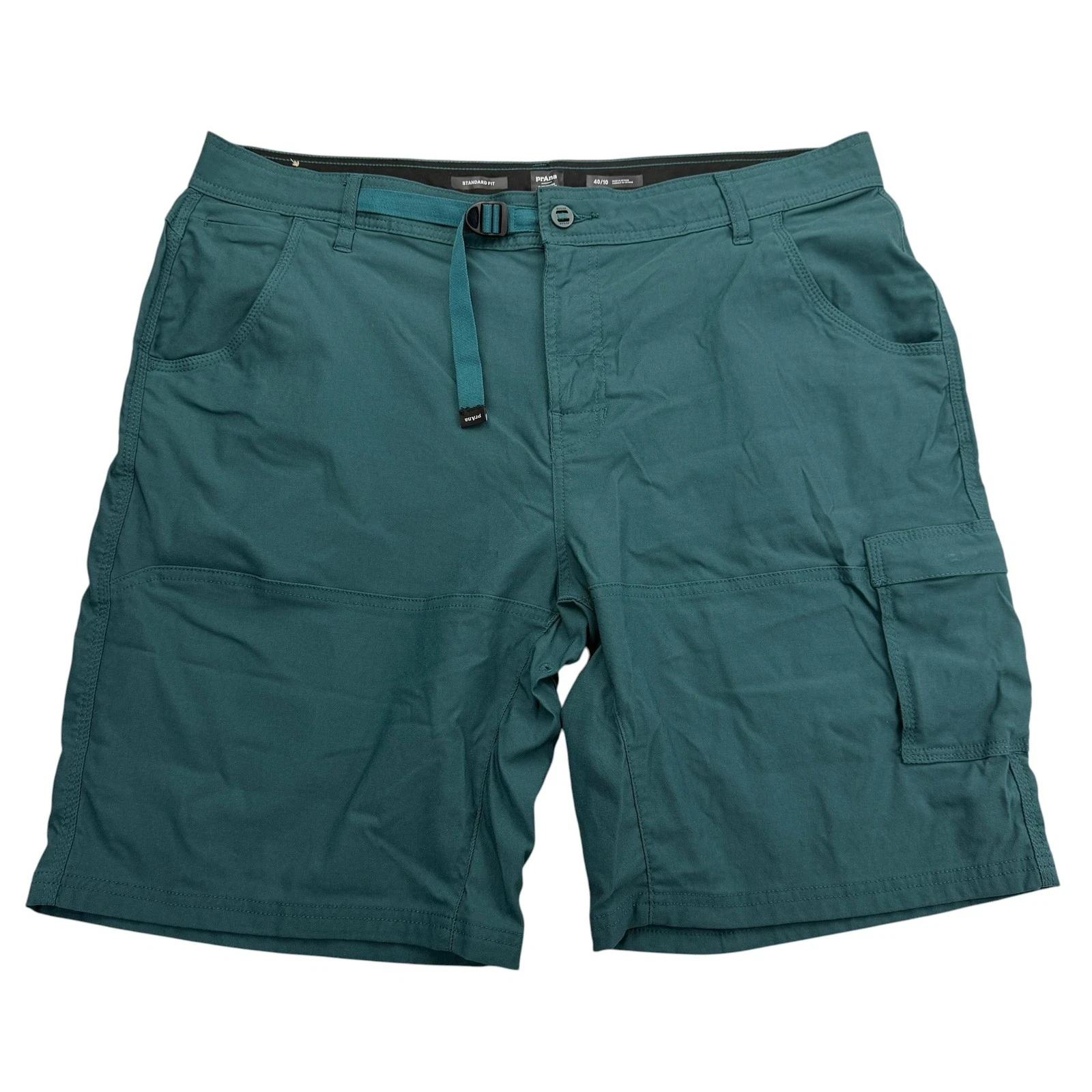 PrAna Shorts Mens 40 Green Cargo Microfiber Stretch Adjustable Belt 10 Inseam
Opens in a new window