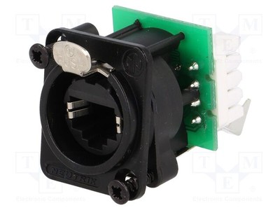 etherCON PIN: 8 Kat: 5e abgeschirmt,KRONE LSA-PLUS RJ45 Buchse