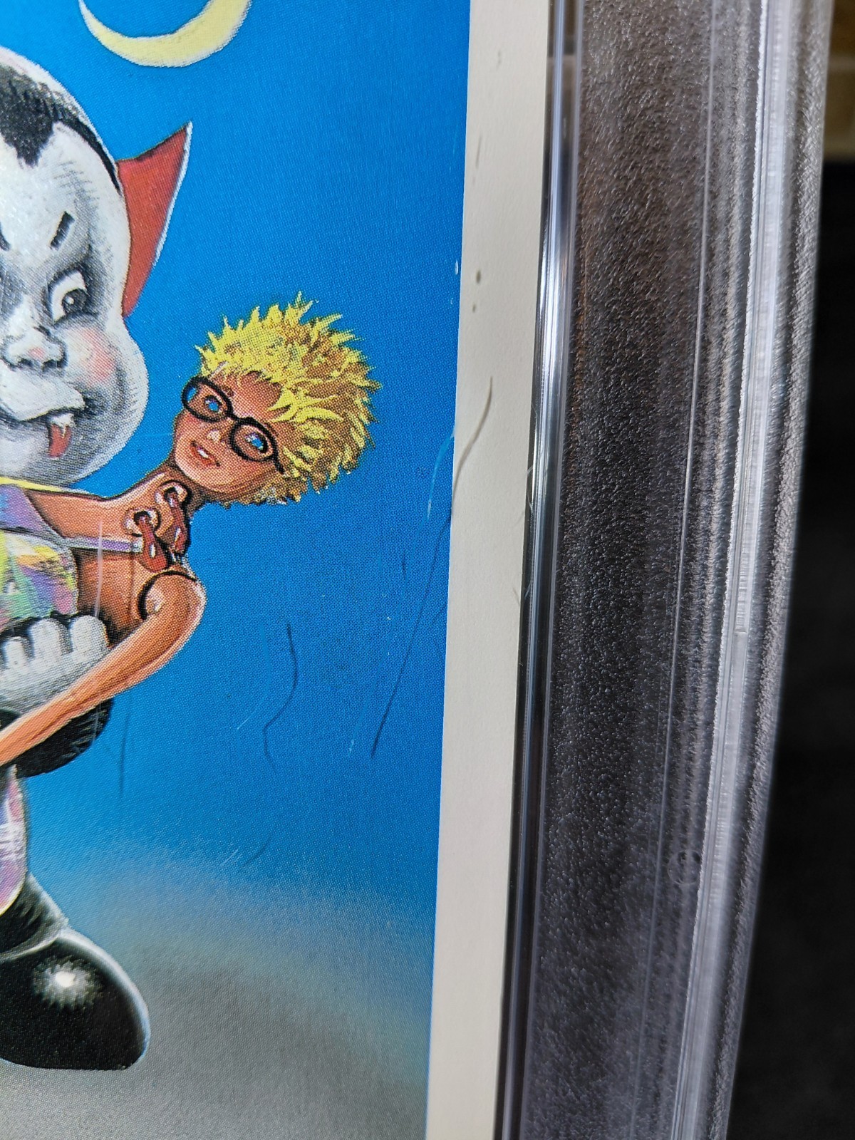 GARBAGE PAIL KIDS SERIES 1 NASTY NICK #1 (GIANT STICKERS) PSA EX-MT 6 (READ) view 8