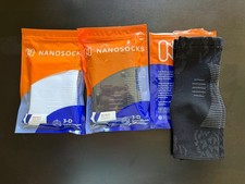 NanoSocks 3D Nano Adult Compression Socks 3 Pack Size 2