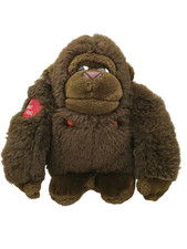 1988 Dakin Gorilla Monkey Plush Stuffed Animal Me Want Hug Korea 10 Vintage