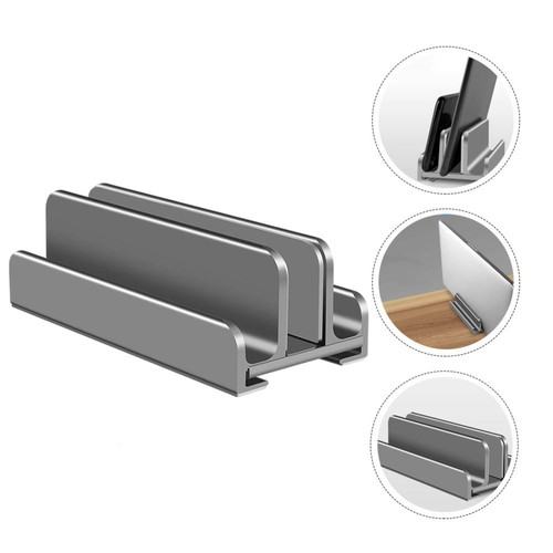 Support Tablette Bureau Portable Ordinateur Portable Vertical Support Ordinateur Portable Réglable - Photo 11/12