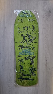 Lance Mountain BB Serie 1 Powell Peralta Deck 2012  Future Primitive Green Bones