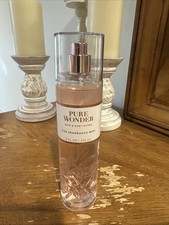 PURE WONDER  Bath And Body Works Fine Fragrance Mist 8 oz. NEW 