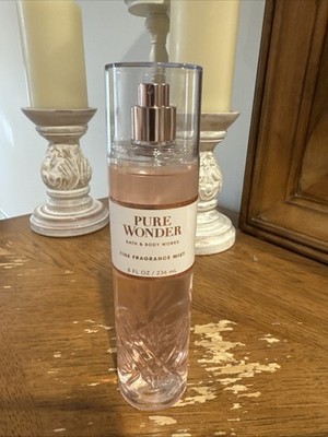 PURE WONDER  Bath And Body Works Fine Fragrance Mist 8 oz. NEW 